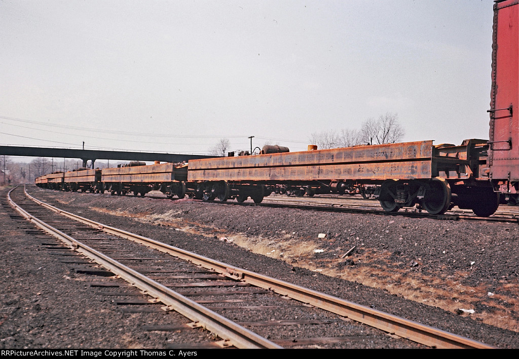 PRR X-56 Underframes, #1 of 3, 1965